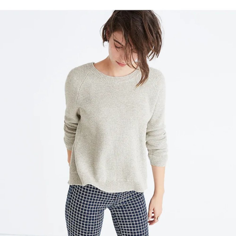 Madewell Province Cross-Back Pullover Sweater